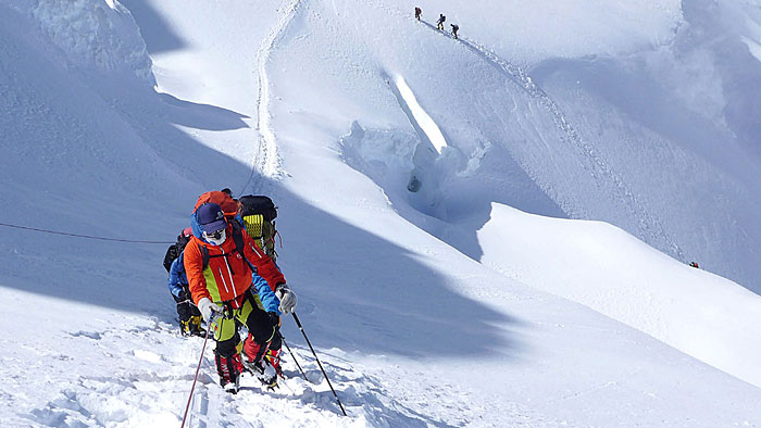 Jeder hat seinen Everest. Der blinde Bergsteiger Andy Holzer im Gespräch