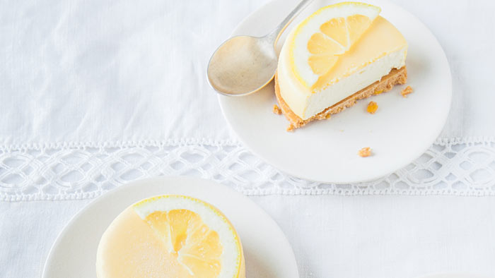 Rezept für kleine Zitronen-Cheesecakes