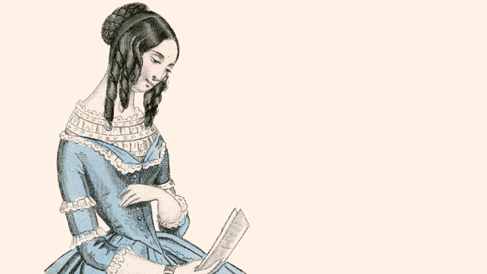 Anne – die verkannte Schwester der Brontës Historische Abbildung von Anne Brontë. | © Württembergische Landesbibliothek, Stuttgart