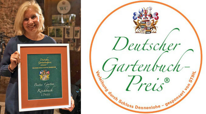Martina Göldner-Kabitzsch erhält Gartenbuchpreis 2020