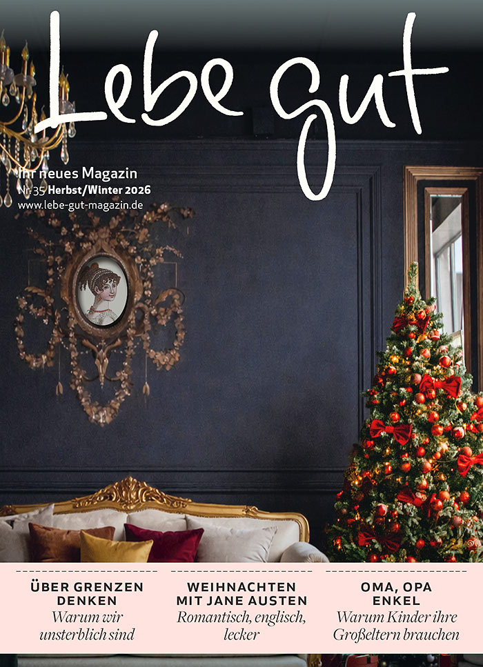 Cover des Lebe-gut-Magazins Nr. 35 - Herbst 2026