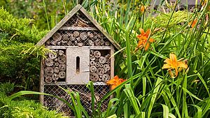 Insektenhotel im Garten | © Jurate Buiviene, Shutterstock.com