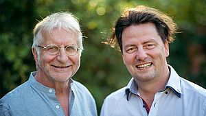 Pierre Stutz und Helge Burggrabe | © Jannick Mayntz